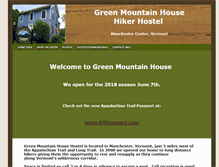 Tablet Screenshot of greenmountainhouse.net